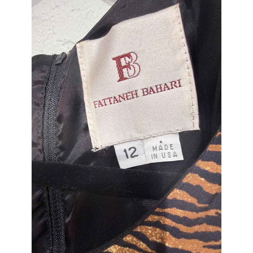 Halloween Costume Animal Print Mob Wife Fattaneh Bahari Dress Set Sz 12 USA - Picture 3 of 15